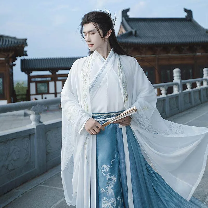 ensemble-hanfu-ancien-elegant-pour-hommes-adultes-style-weijin-taille-haute-ruqun-tenue-de-savant