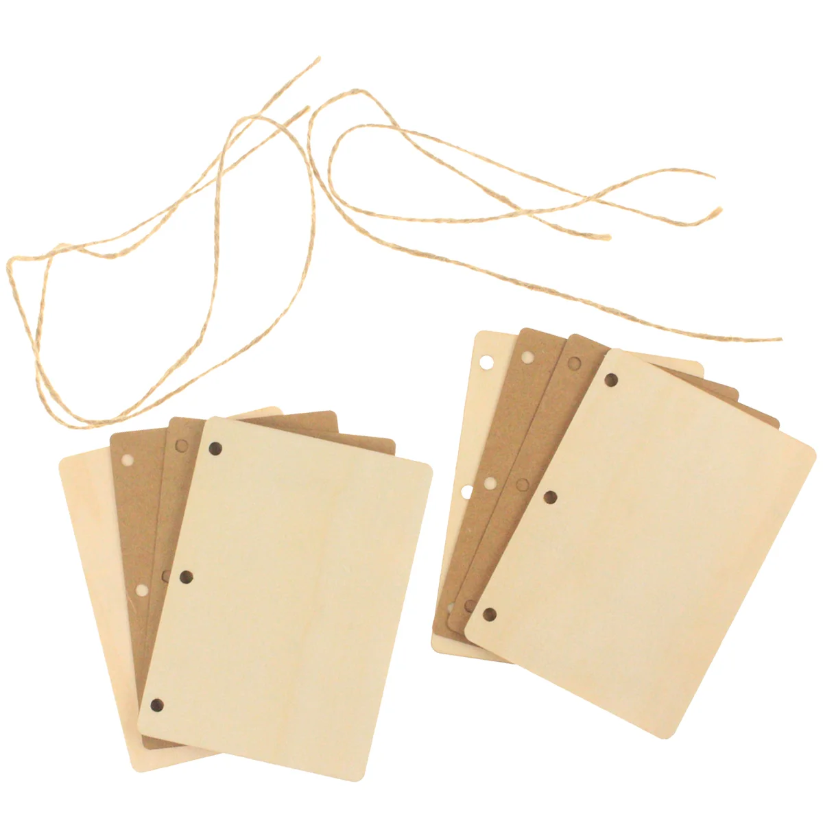 4 Pcs/2 Sets Bride Groom Wedding Vow Notebook Creative Sturdy Kraft Paper Handbook Vow Notebook for Wedding Journal Engagement (