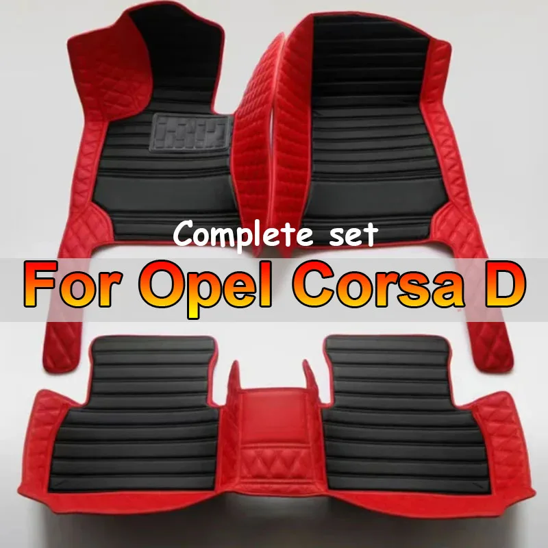 Car Floor Mat For Opel Corsa D 2007~2014 Waterproof Rug Cubre Pisos Para Autos Car Mat Floor Interior Decoration Car Accessories