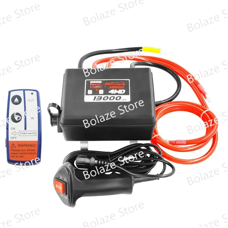 

Winch Control Box with Wireless Remote Control Controller Relay Winch Accessories