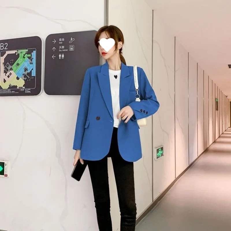 2Color Elegant Blazers Women Autumn Spring 2025 Fashion Drawstring Chic Suit Coat Notched Collar Office Lady Jacket Female