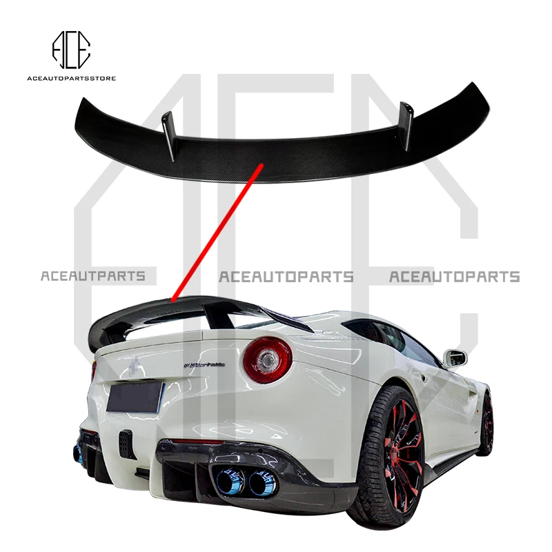 

Real Carbon Fiber Rear Spoiler Wing for Ferrari F12 Berlinetta 2013-2016