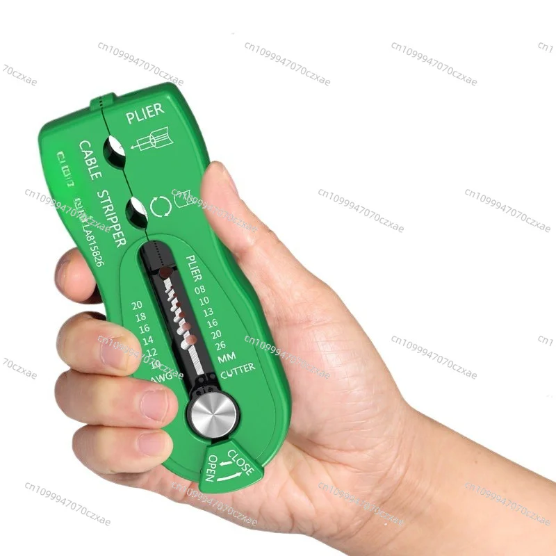 Multifunctional Wire Stripper, Portable Cable Stripping Tool, Mini Wire Cutter Peeler for Electric Cable