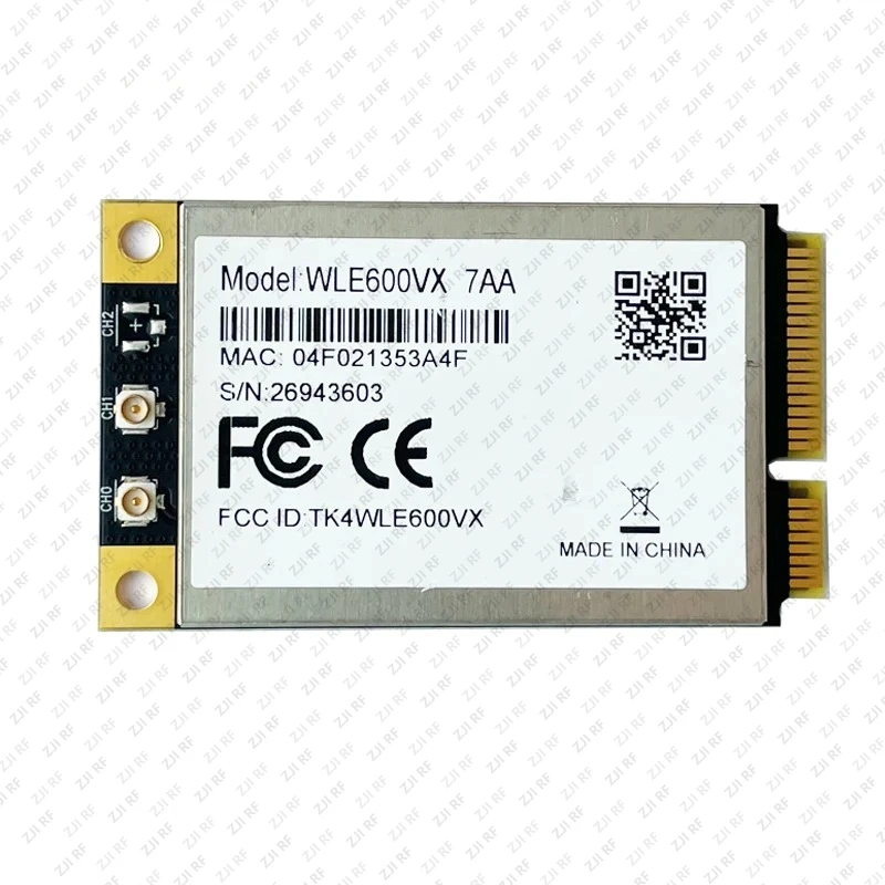 WLE600VX QCA9882 9880 Dual Band 5G Wireless WIFI Network Interface Card Module Linux Openwrt X86