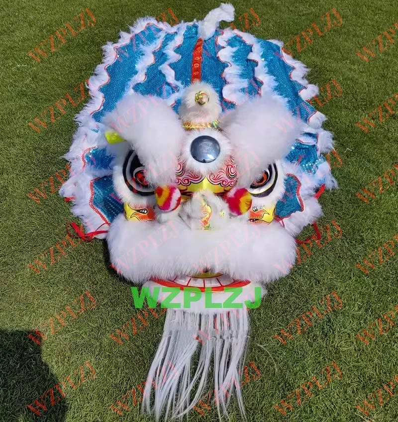 B​link 10-15 Age 1 or 2 players  Lion Dance Costume Toy Boy Girl Child Party Performance Sport Carnival Stage Game Event Spring