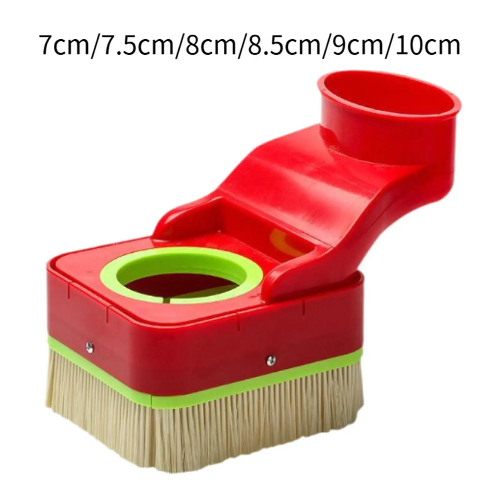 CNC Dust Shoe Cleaner Professional Convenient Red Woodworking Dust Cover