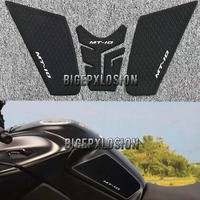 For Yamaha MT-10 MT10 MT 10 2018-2023 - Side Fuel Tank Pad Tank Pads Protector Stickers Decal Gas Knee Grip Traction Pad Tankpad
