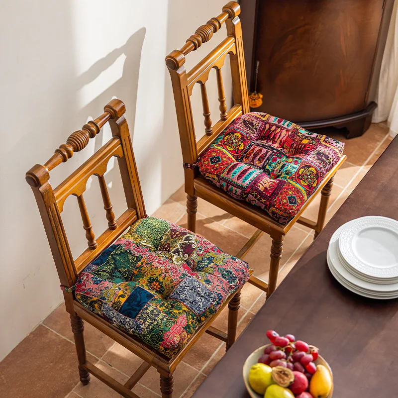 Soft and Comfortable Seat Cushion for Home Living Room or Dining Chair Thickened Square Non-slip Cushion for B&B Decoration