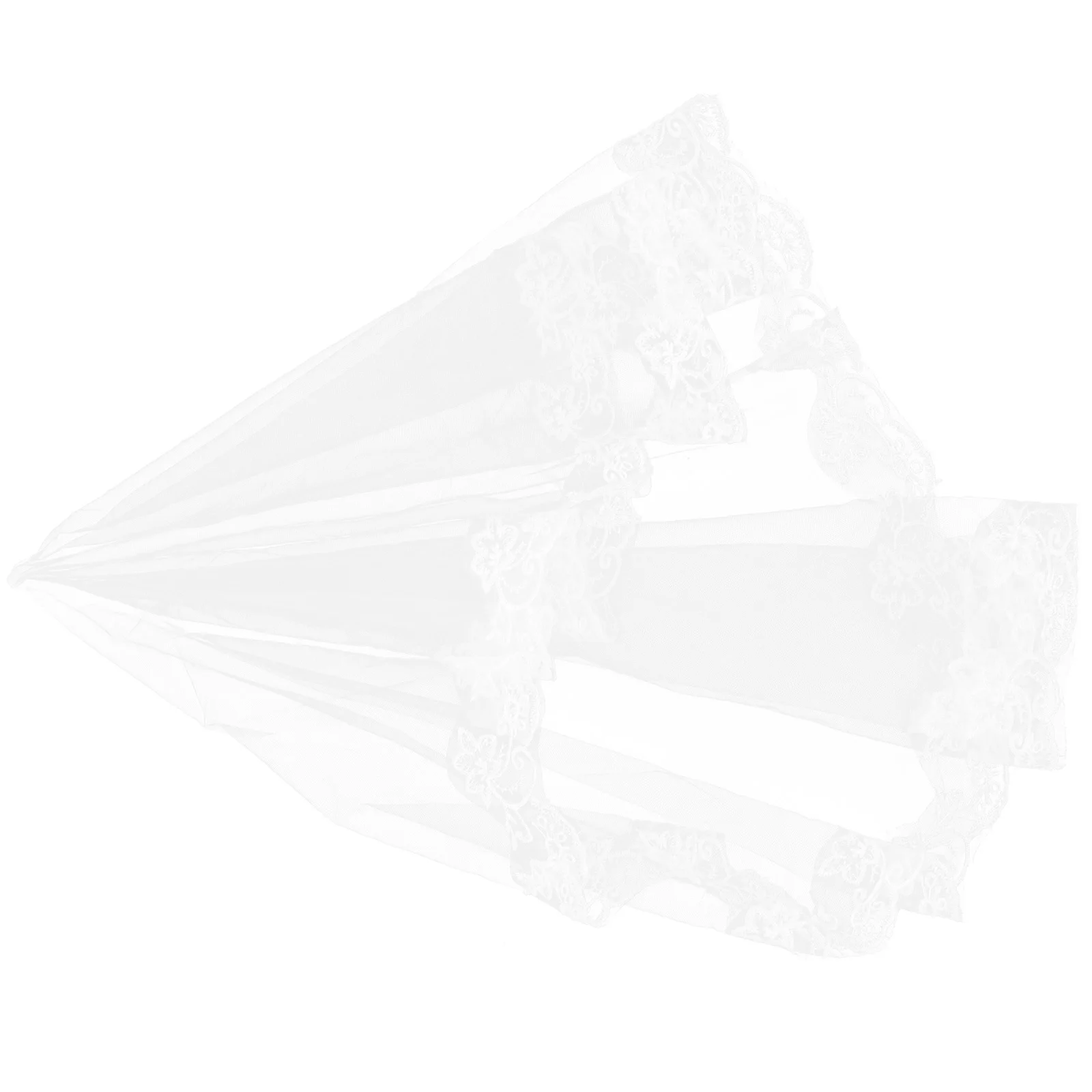 

Single Layer Wedding Veil Lace Bridal Long Veil for Bride Wedding Romantic Glamorous Dress Accessory Cathedral Veils for Brides