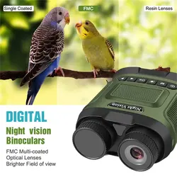 2.5K Rechargeable Night Vision Binoculars Night Vision Goggles with 3