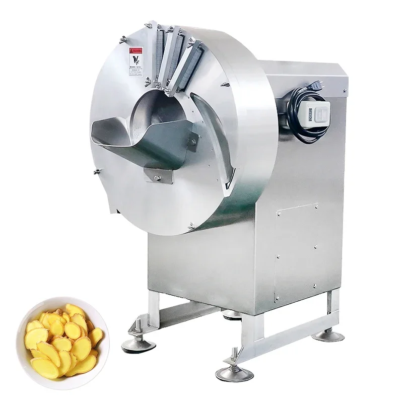 Commercial vegetable ginger slicer shredder cutter carrot strip vegetable cutting machine