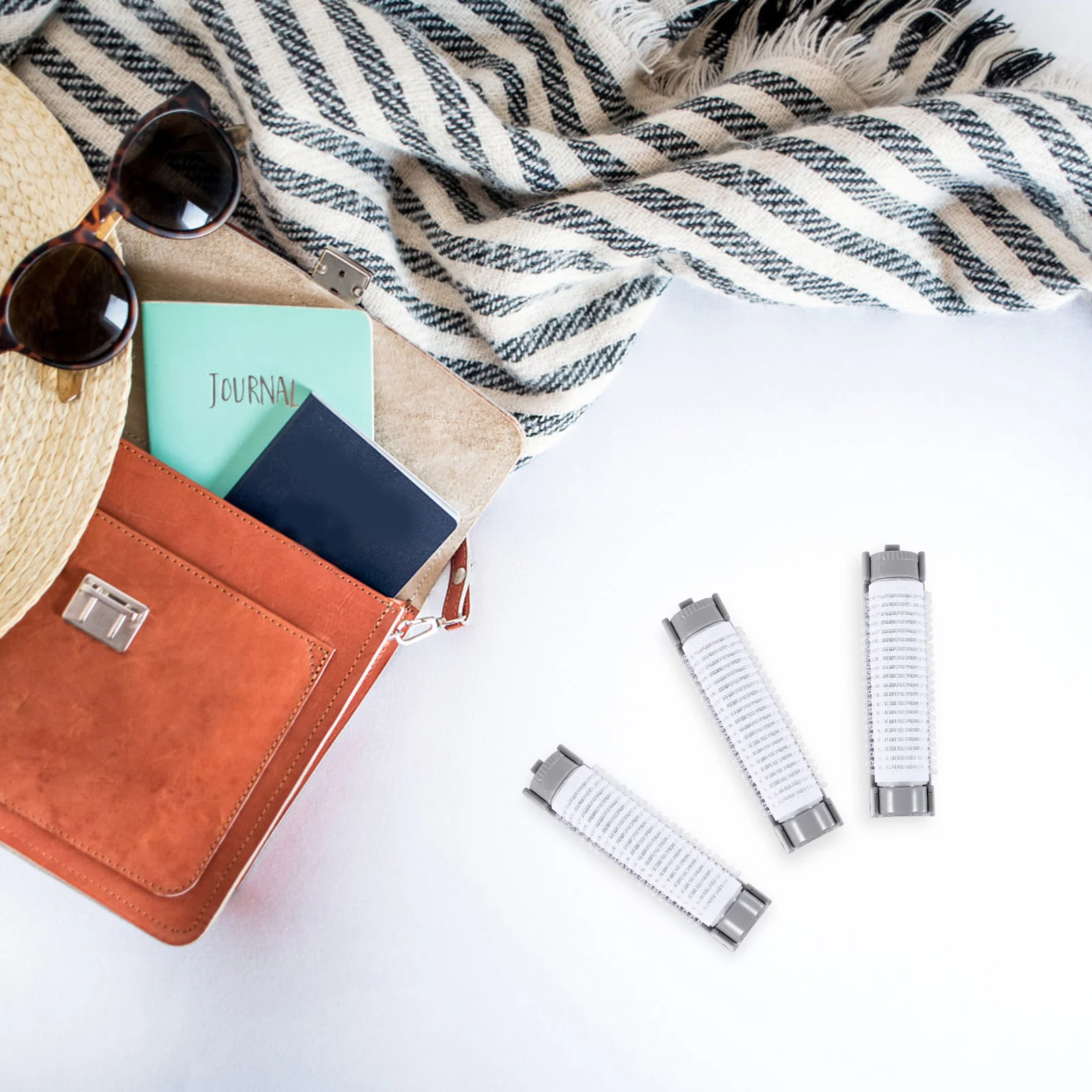 

20pcs Hair Plastic Wave Curlers Lightweight Portable Styling Tools For Diy Wavy Curls Hairdressing Tool Travel Home Use