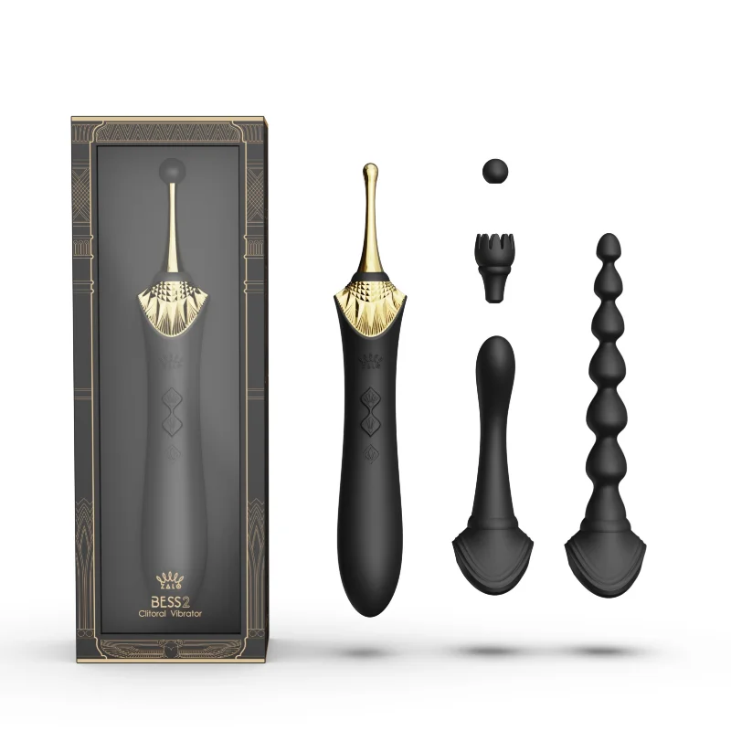 ZALO Bess-masajeador de clítoris para mujer, vibrador de estimulación del clítoris femenino con 8 modos de vibración, juguetes para adultos resistentes