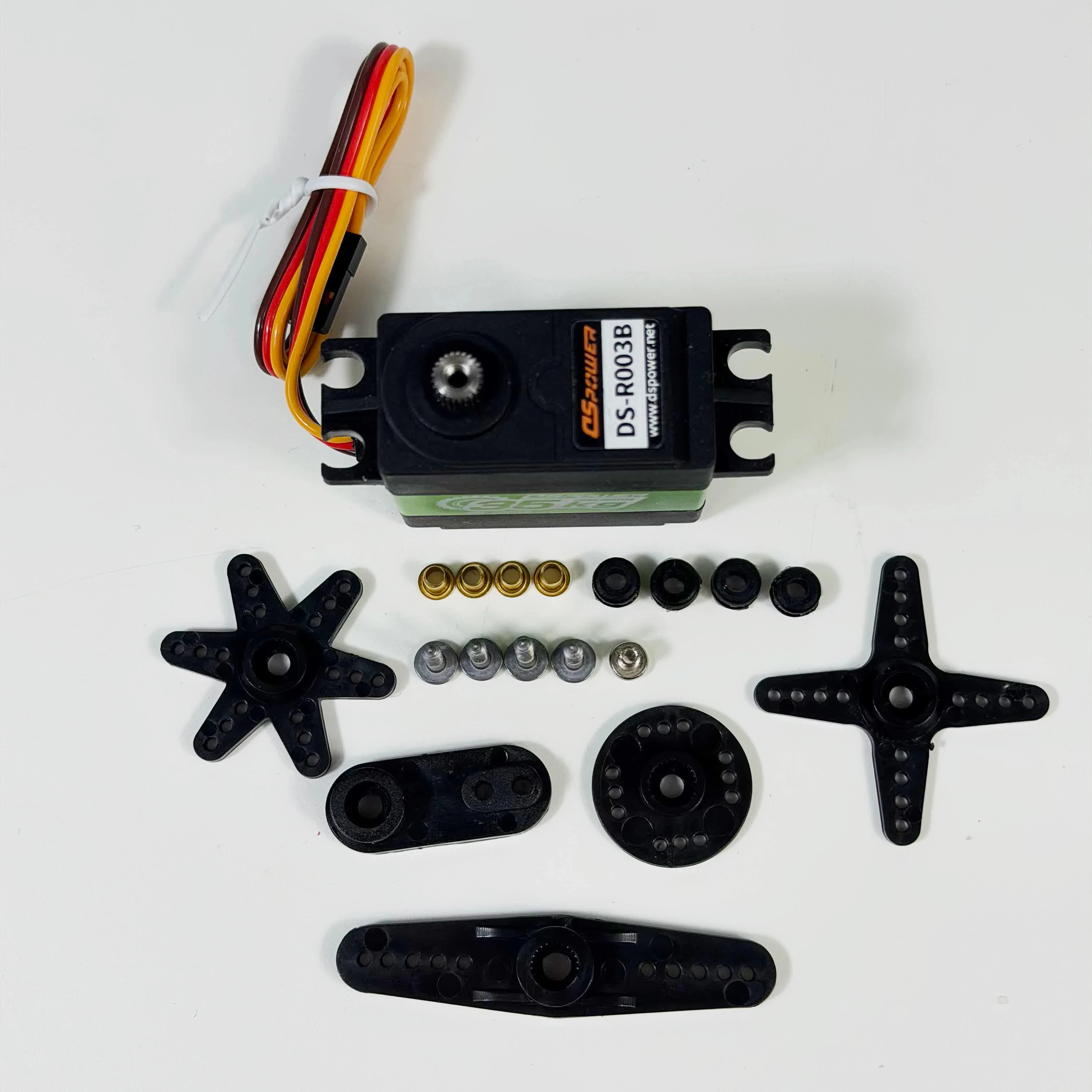 RC 1/14 Model 35KG CNC Gear-Shifting Steering Servo Frame for Tamiya Hydraulic Excavator Loader Dump Truck Tripper DIY Parts