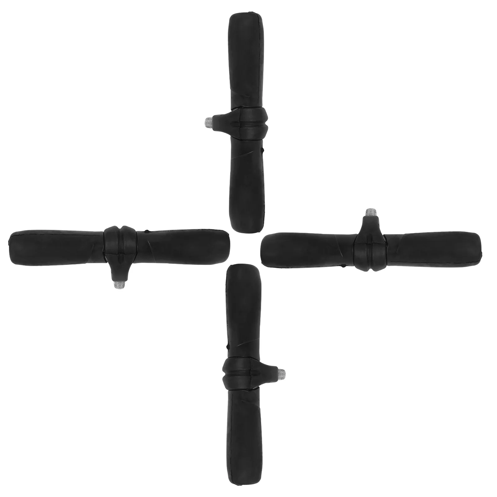 

4pcs Bicycle Pump Handle: Vintage Style Plastic Replacement Grip For Bike Tire Inflator Durable Reusable Hand Pump Fitting Easy