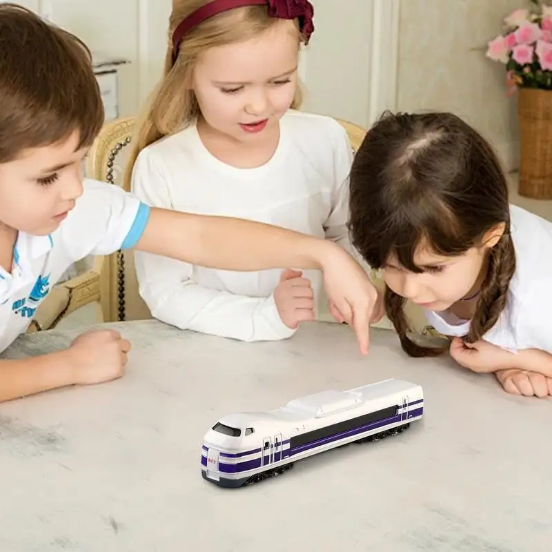 Japanese Shinkansen Train Model Simulation Train Model Kids High-Speed Train Toy Kids Train Toy Figure