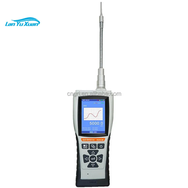 

0-5%VOL Handheld Pump-priming CH4 NDIR Infrared Gas Portable Biogas Test System Sensor Detector De Methane