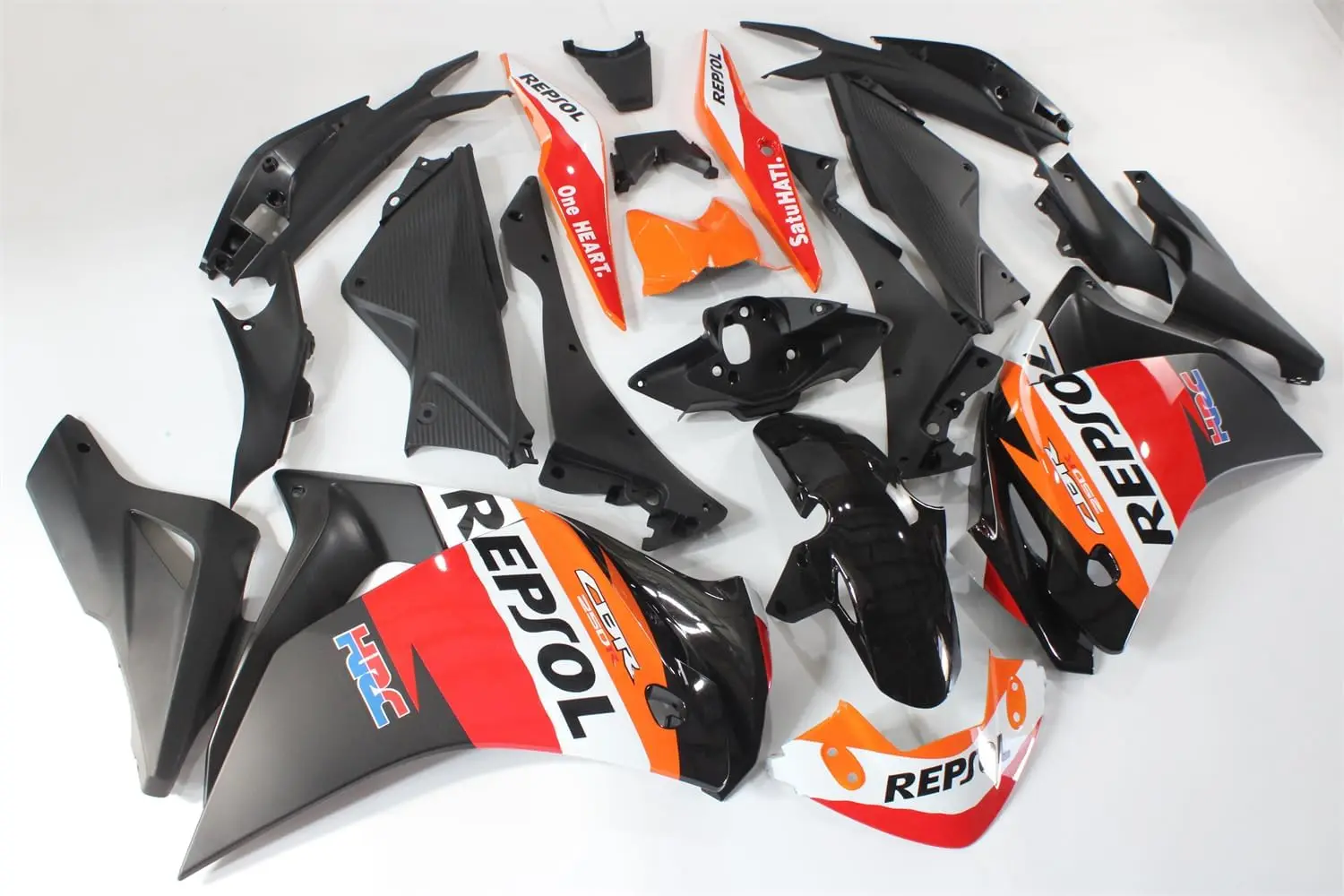 MC Orange Repsol Fairing Fit for HONDA 2011 2012 2013 2014 CBR250R CBR 250R Injection Mold ABS Plastics New Bodywork 11 12 13 14