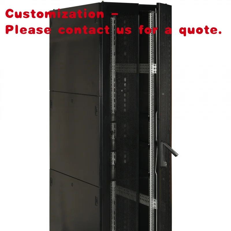 custom.Customizable 42U DDF Steel Server Rack Cabinet Internet & Telecom 18U 37U Capacity Floor Standing Data Ce
