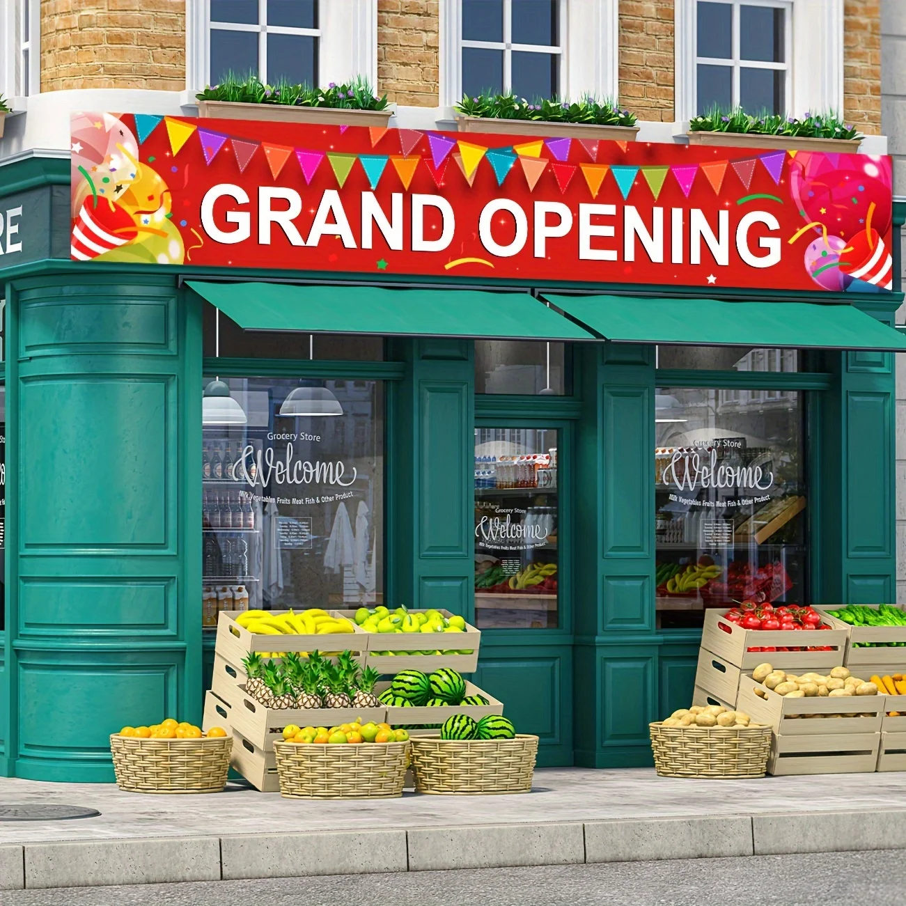 Party Event Supply Store - Büyük açılış afiş yeni mağaza büyük
