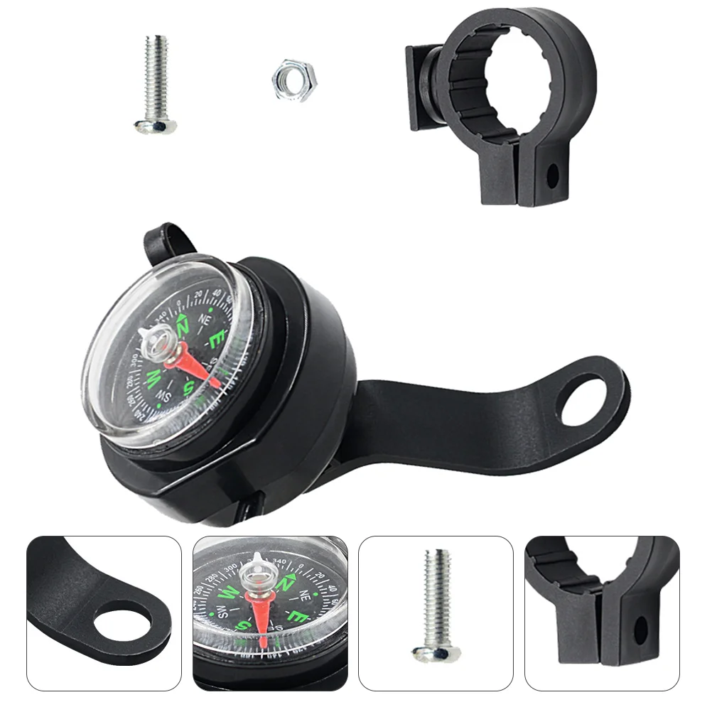 Motorcycle Phone Handlebar USB Chargers Durable Waterproof Fast Charging Devices Abs with Compass