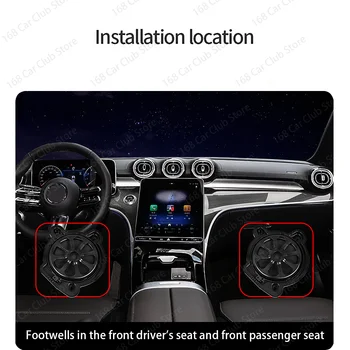 मर्सिडीज बेंज W206 GLC X254 C-क्लास कार के लिए 8-इंच सबवूफर ऑडियो स्पीकर हाई पावर बेस हॉर्न ऑडियो लाउडस्पीकर साउंड 8 best sales सबवूफर मर्सिडीज - №2