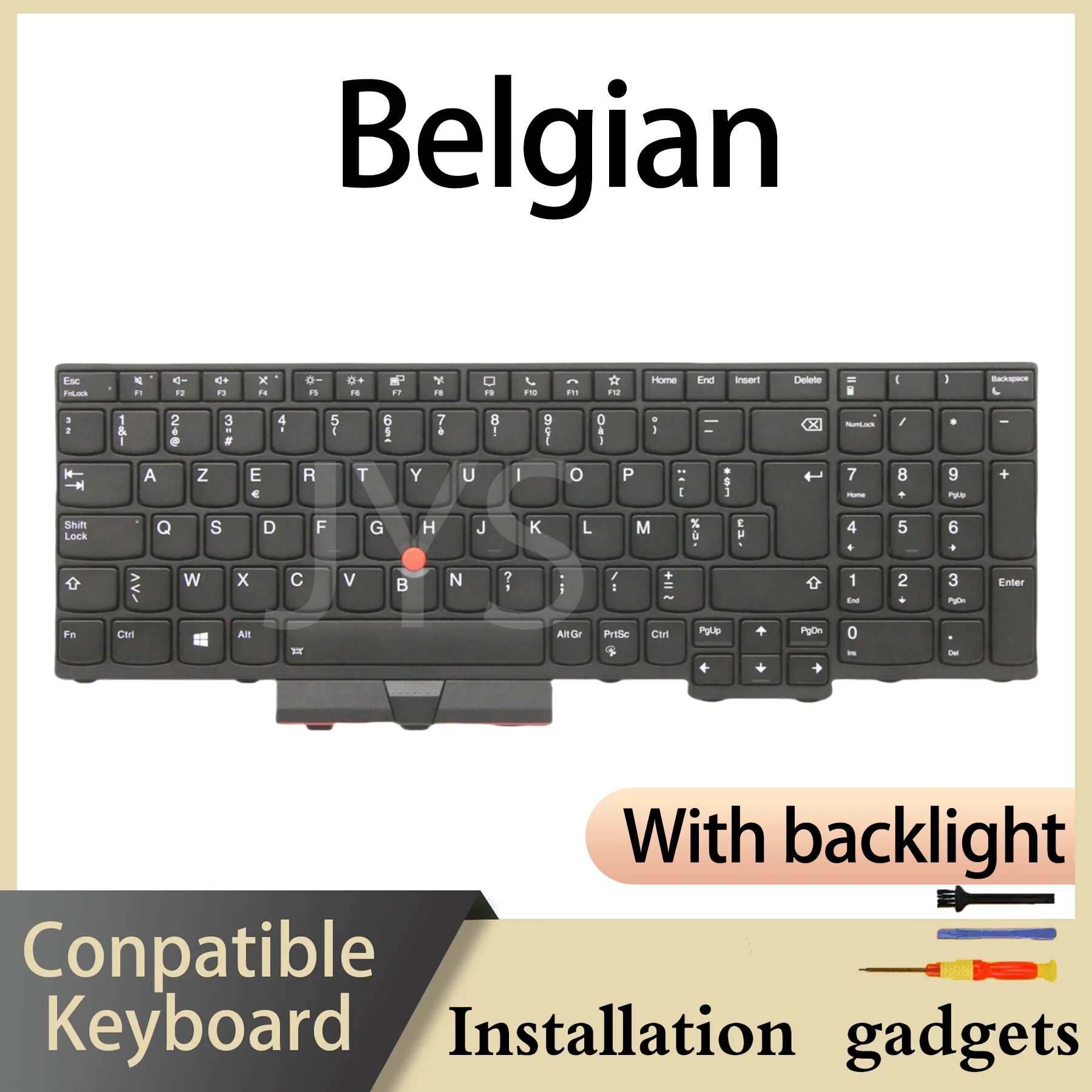 Suitable for Lenovo ThinkPad L15 Gen1/L15 Gen2 Backlit Keyboard AR BE BG BR CAFR CH CZSK DE DK EE ES GR HE HU IT