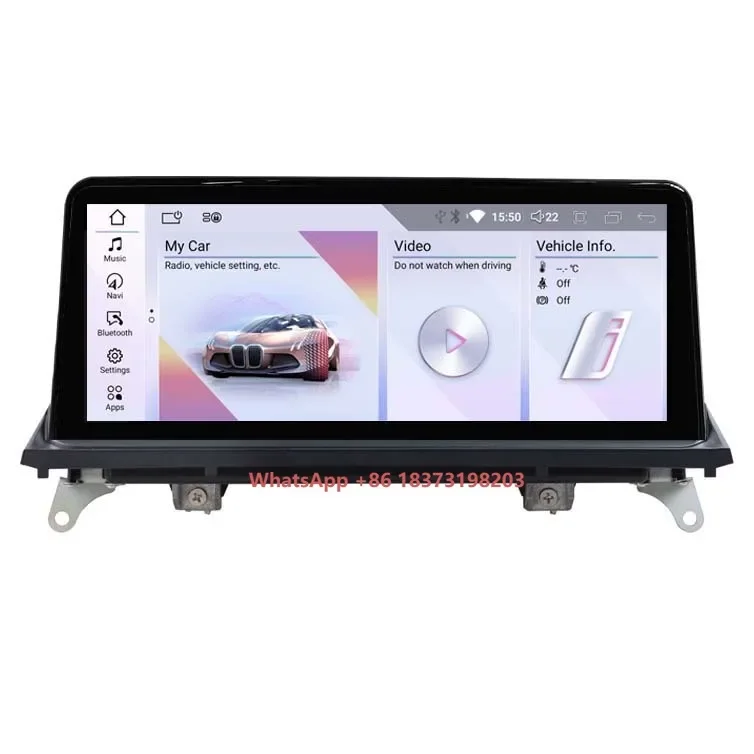 

YZG Top-equipped ID7 10.25 Android 12 Qualcomm Snapdragon GPS Multimedia Headunit Radio Screen CCC CIC Android for X5/6 E70