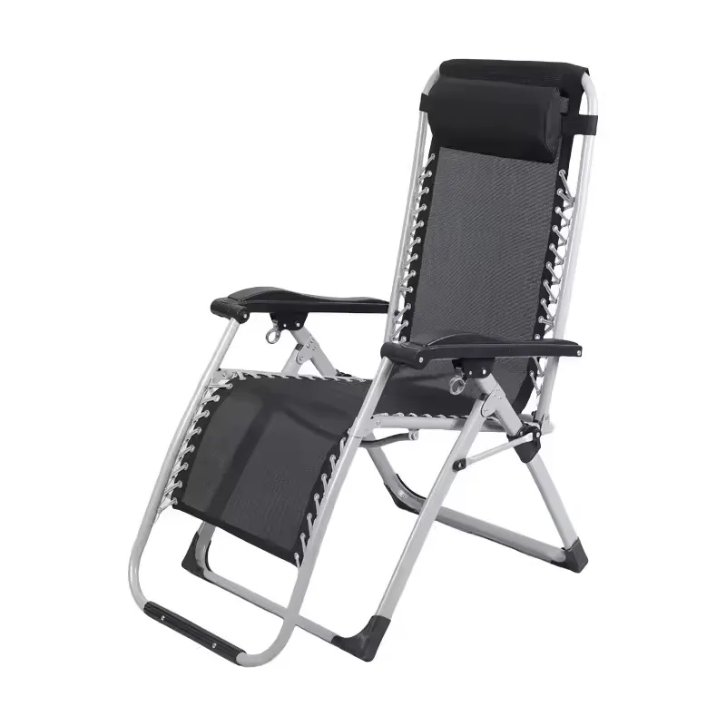 Portable beach lounger outdoor folding zero gravity lounger, breathable, environmentally friendly, durable, lightweight