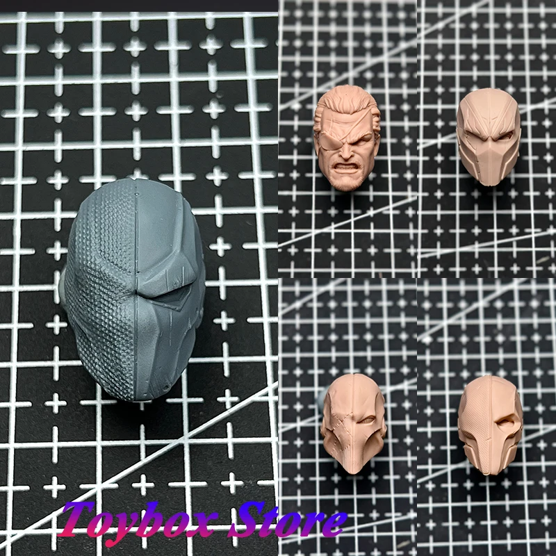 تمثال أنيمي للكوميديا المباحث ، Deathstroke ، نحت الرأس غير مطلي ، دوري العدالة ، نموذج صغير ، 6 "، مل Shf ، Mezco ، جسم Mafex