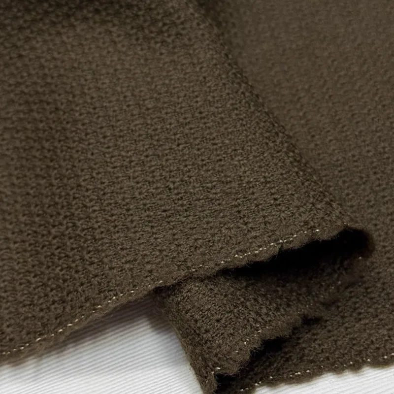 

1 Meter 100% Wool Green Plaid Woolen Fabric Autumn and Winter Suit Jacket Pure Wool Fabric