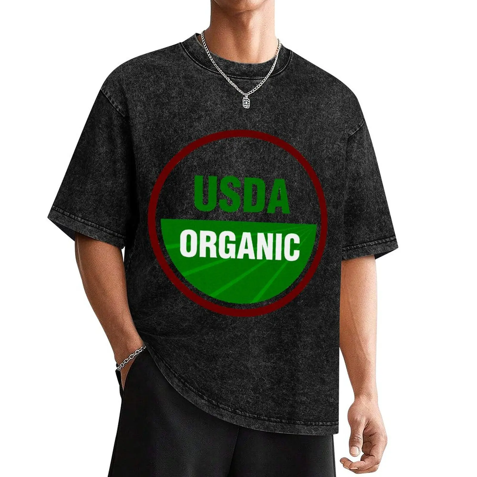 United States Department Of Agriculture Organic Certificate T-Shirt sublime anime t shirts Men's t-shirt