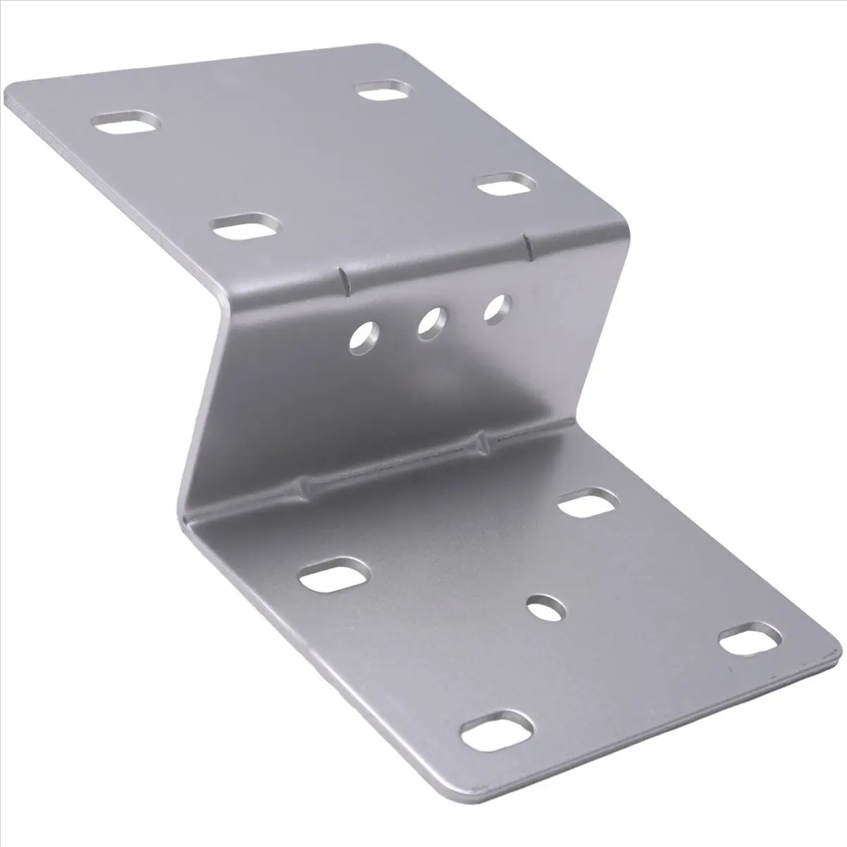A89X Antenna Pole Mount Kits, Antenna Pole Mount Bracket with Double U-Bolts Clamp V Jaw Bracket for Antenna Pole Holder