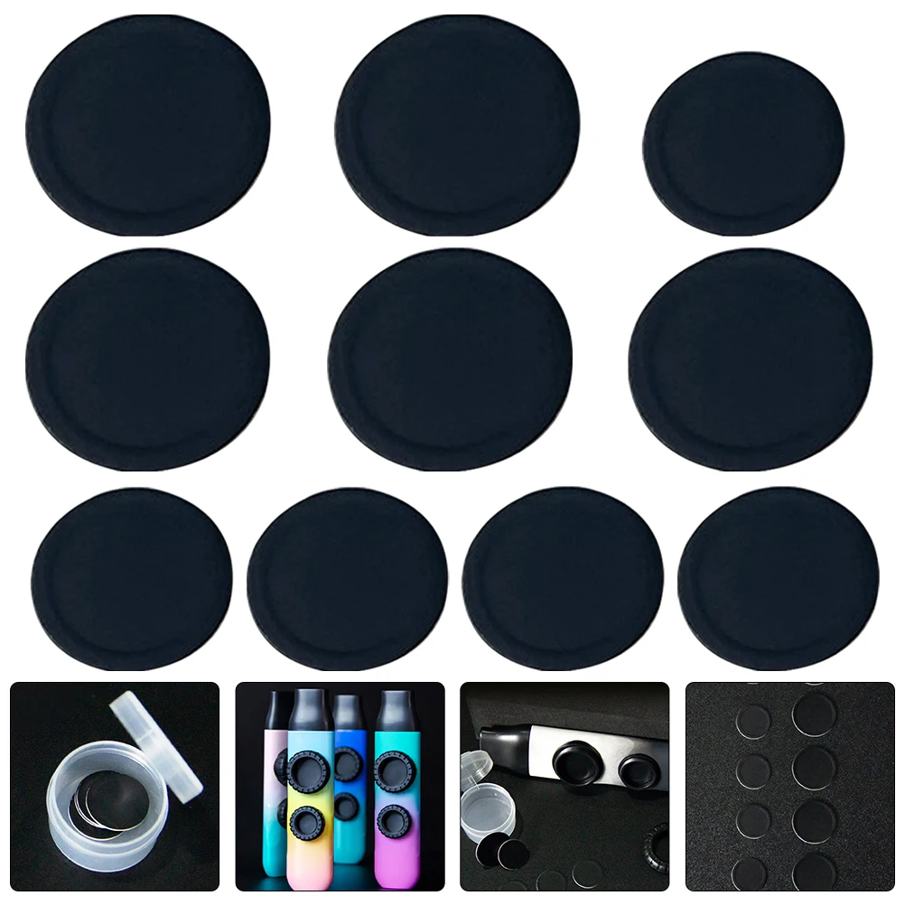 

1 Set Diaphragm Replacement Pe Diaphragms Durable Membranes Professional Flute Accessories Instrument Supplies Flute Parts Black