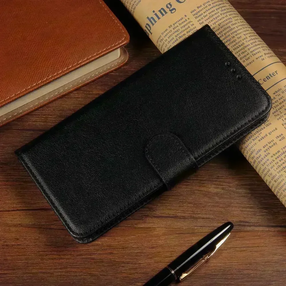 กระเป๋าสตางค์หนังสําหรับ Huawei P40 P30 Pro P20 P10 P9 P8 Mate 20 10 Lite P Smart Plus Y7 Y6 Y5 2019 2018 ป้องกันฝาครอบ