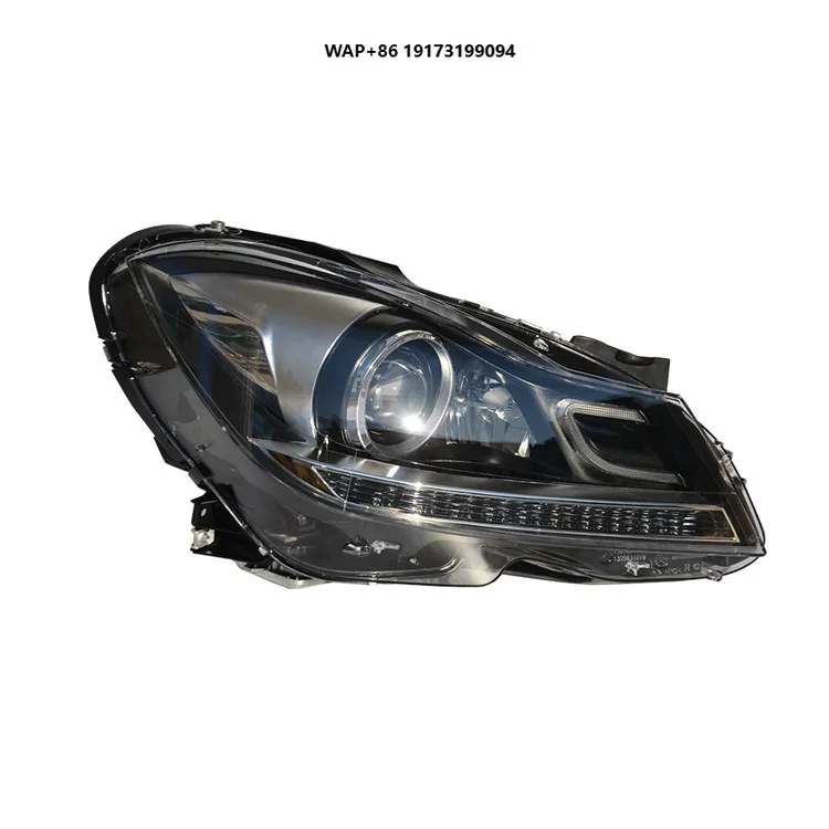 

High Quality W204 Upgrade C63 High End Emitting Diode Headlight Car LED Headlights for-Mercedes Benz C180 C200 C260 2011-2014