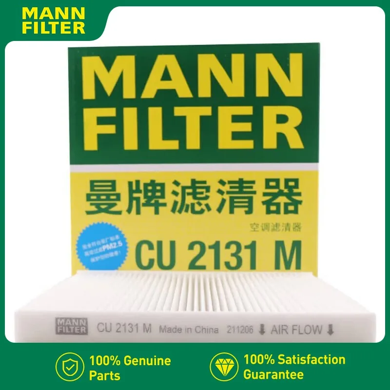 CU2131 MANN FILTER AC Cabin Air Filter For Toyota CAMRY Saloon 2.0 2.4 3.0 3.3 V3 2001-2006 87139-28010 87139-06030
