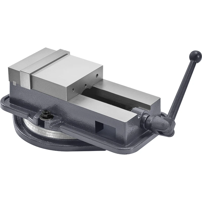 

5'' Accu-Lock Milling Machine Vice QM16125 Bench Vise With Swivel Base Table For Milling Machine