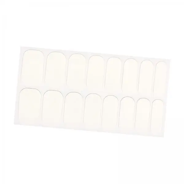 

Gel Nail Strips Full Wraps Nail Stickers Waterproof Nail Art Accessories for Summer French Manicure Home and Salon Use