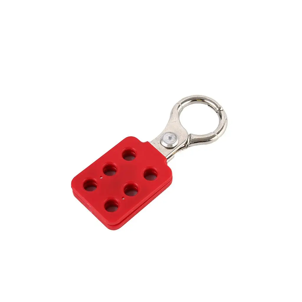 Safety Lockout Tagout Hasp Steel Multi Padlock Clamp for Industrial Equipment Safe Work