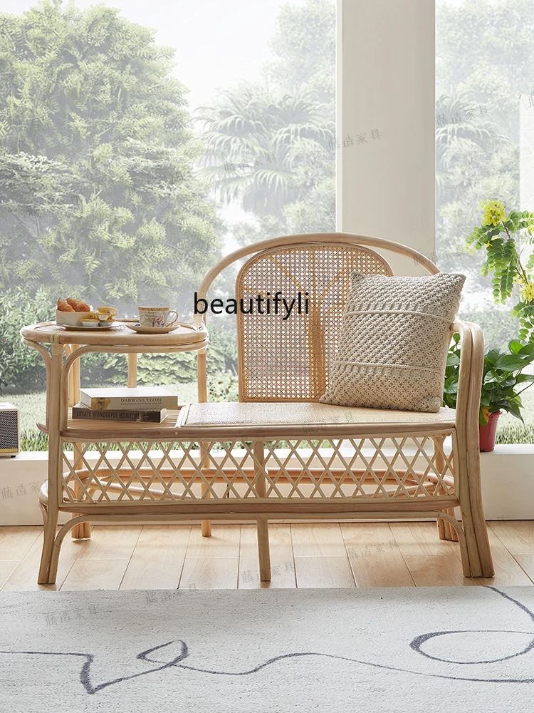 Balcony Leisure Area Photography Tea Table Living Room Coffee Table B & B Rattan Vintage Single Antique Telephone furniture