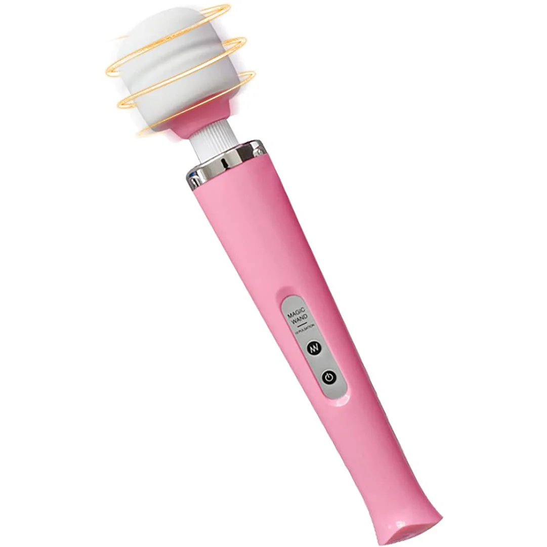 Powerful Handheld Back Massager with Strong Vibrations, Personal 10 Speeds Portable Personal Massagers