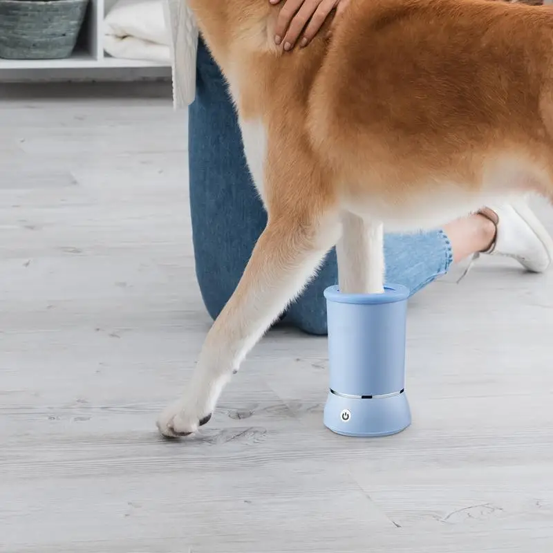 Pet Feet Washer USB Rechargeable Machine Electric Soft Silicone Portable Cat Dirty Paw Cleaning Automatic Dog Feet Washing Cup