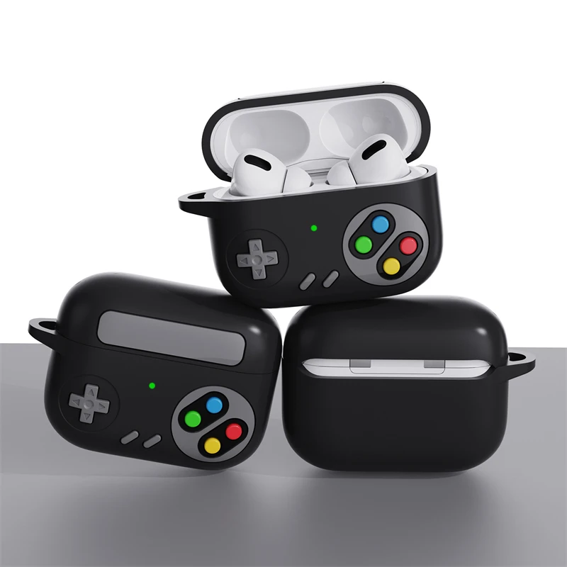 Disney AirPods Pro/Pro 2 Silicon Retro Game Protective Case For Apple Aripods 1/2/3 Generation Bluetooth Headphone Soft Case