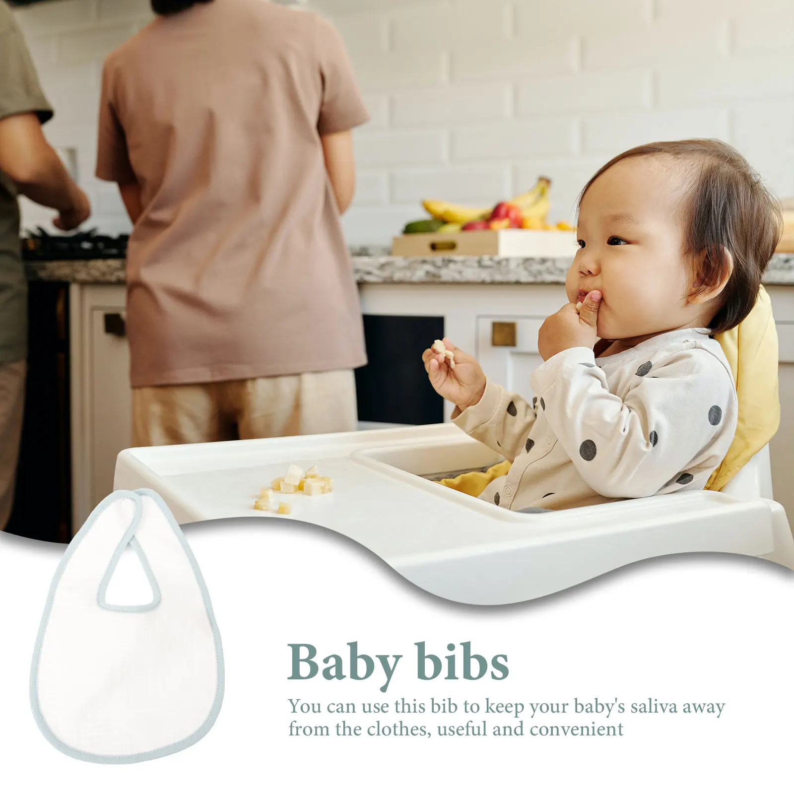 

5 Pcs Bib for Babies Drool Bibs Girl Drooling Teething Girls Universal Toddler Eating