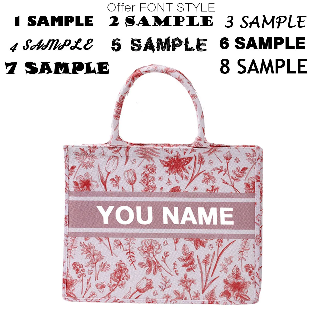 2025 حقائب نسائية حقائب يد من القماش اسم مخصص حقائب اليد عالية السعة التسوق الكتف كيس شخصية مخصصة طباعة حقائب الهدايا