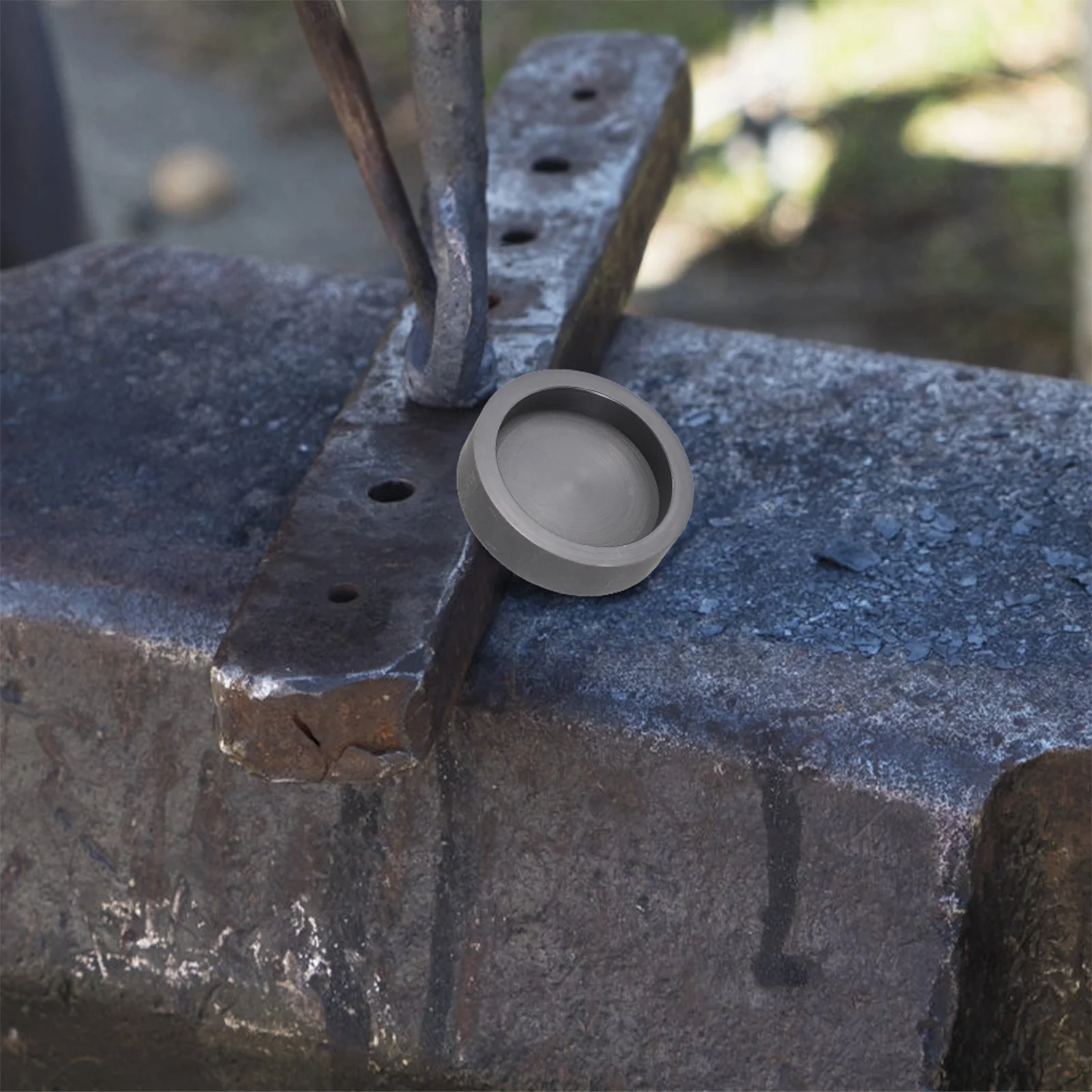 Zbiornik grafitowy Srebrna forma na monety Formy metalowe Odlewanie tygli Wlewek Topienie ołowiu Wytapianie