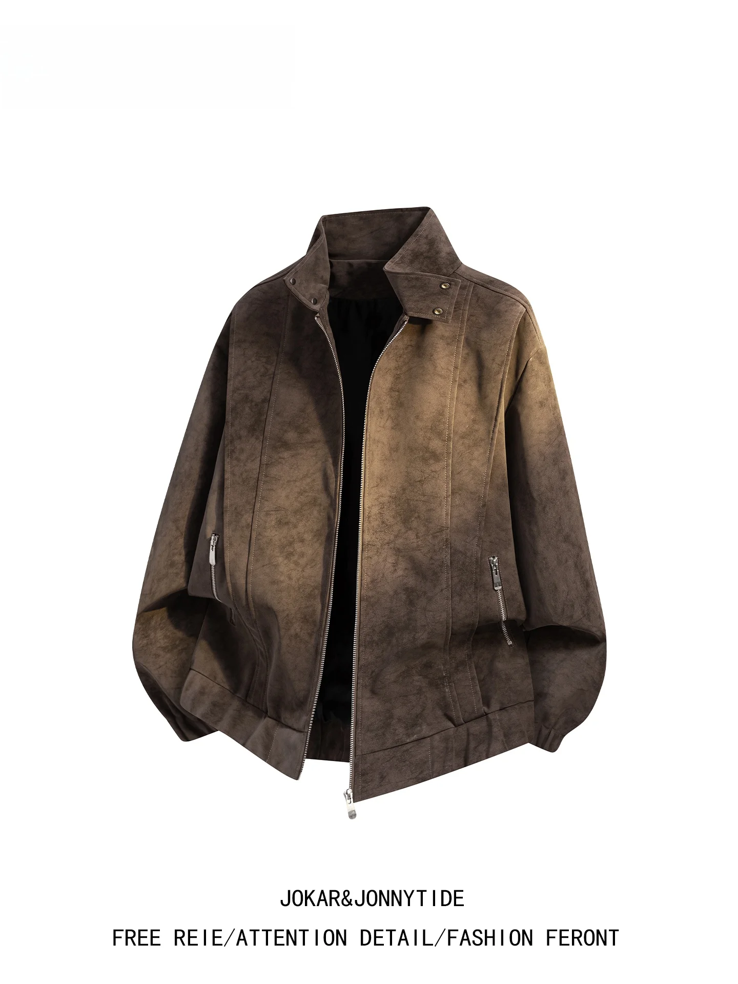 

JOKARJONNY американский ретро джет из искусственной кожи, мужская свободная повседневная рабочая одежда, пальто, модная осенняя верхняя одежда для пар