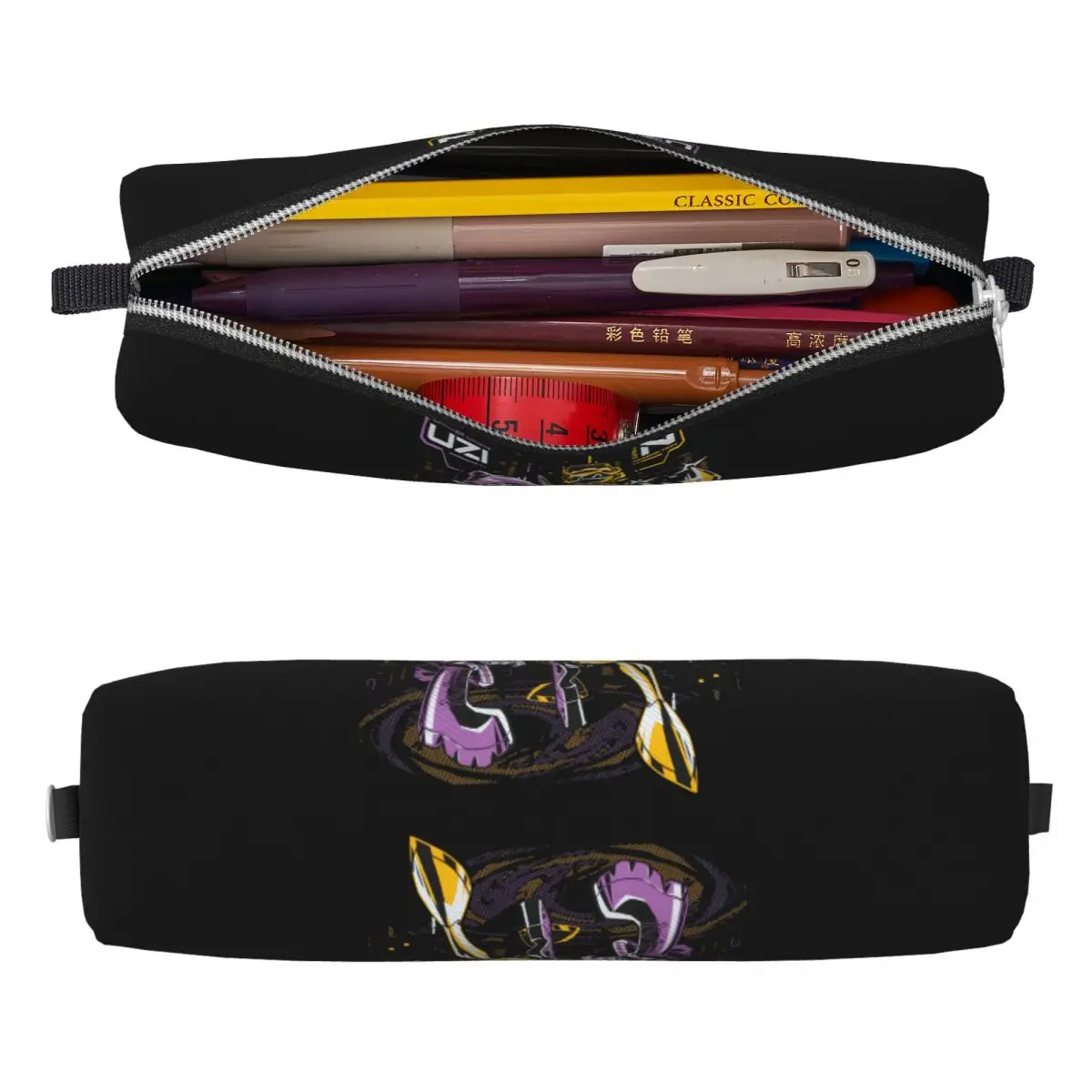 Murder Drones Pencil Case Cartoon Cool Boy Girl Vintage Pencil Pouch Pattern Back To School Pencil Cases Stationery Gift