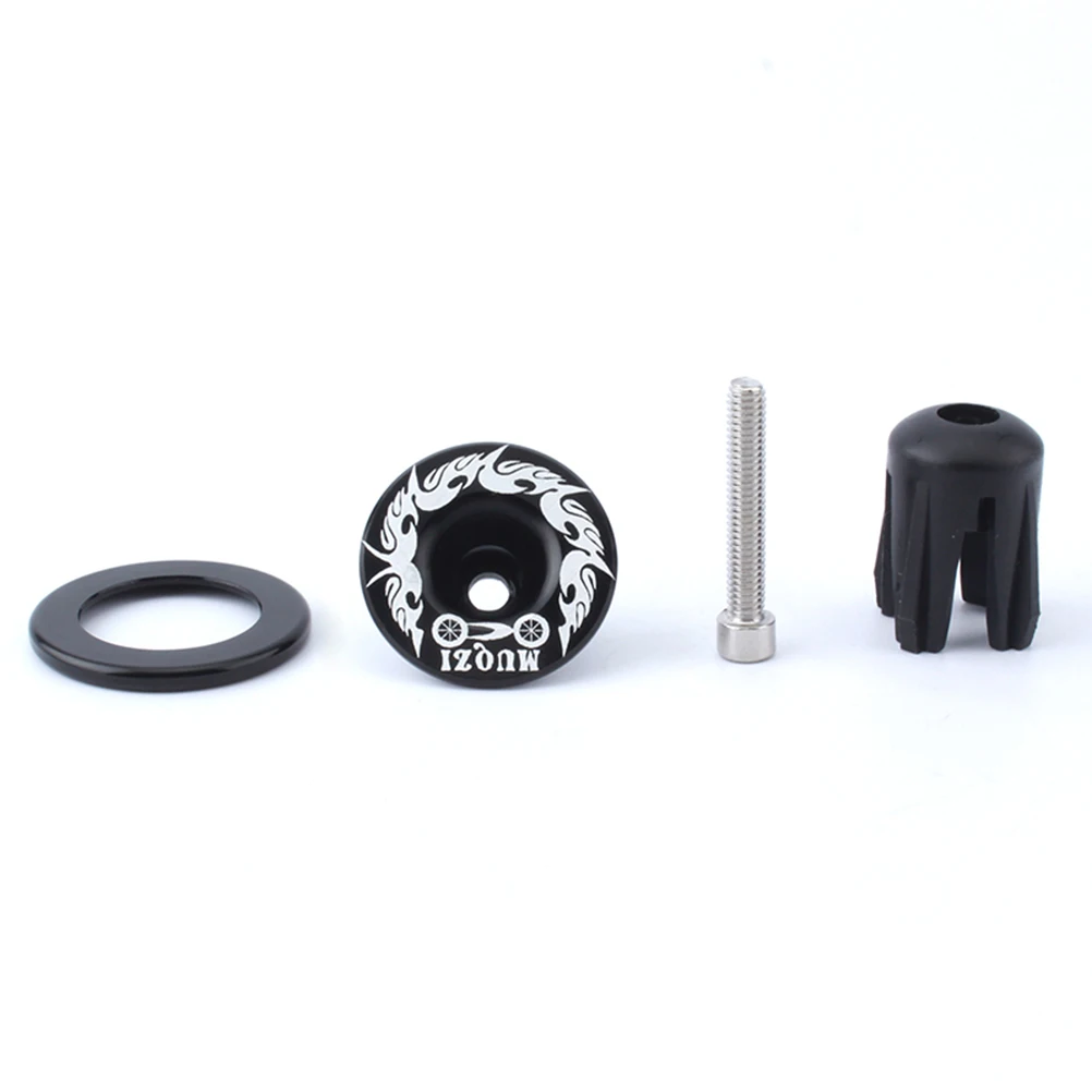 Tampas de extremidade do guiador da bicicleta, extremidades da barra para bicicletas de montanha, dobrável, liga de alumínio, leve e durável